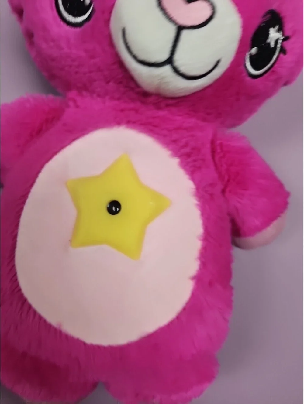 Ontel Star Belly Dream Lites Stuffed Animal Night Light Pretty Pink Cat 13 In!.